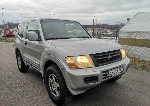 mitsubishi pajero małopolskie Mitsubishi Pajero cena 13700 przebieg: 327123, rok produkcji 2003 z Pińczów